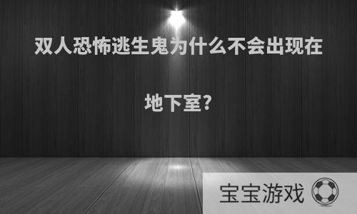 双人恐怖逃生鬼为什么不会出现在地下室?